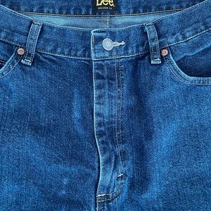 Men’s LEE Relaxed Fit Blue Jeans 38 X 34